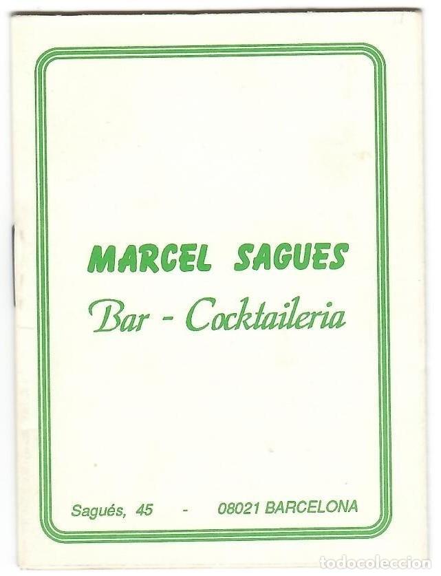 Paper Collecting Others: Marcel Sagues Bar - Cocktaileria (Barcelona) - Carta de Cocktails