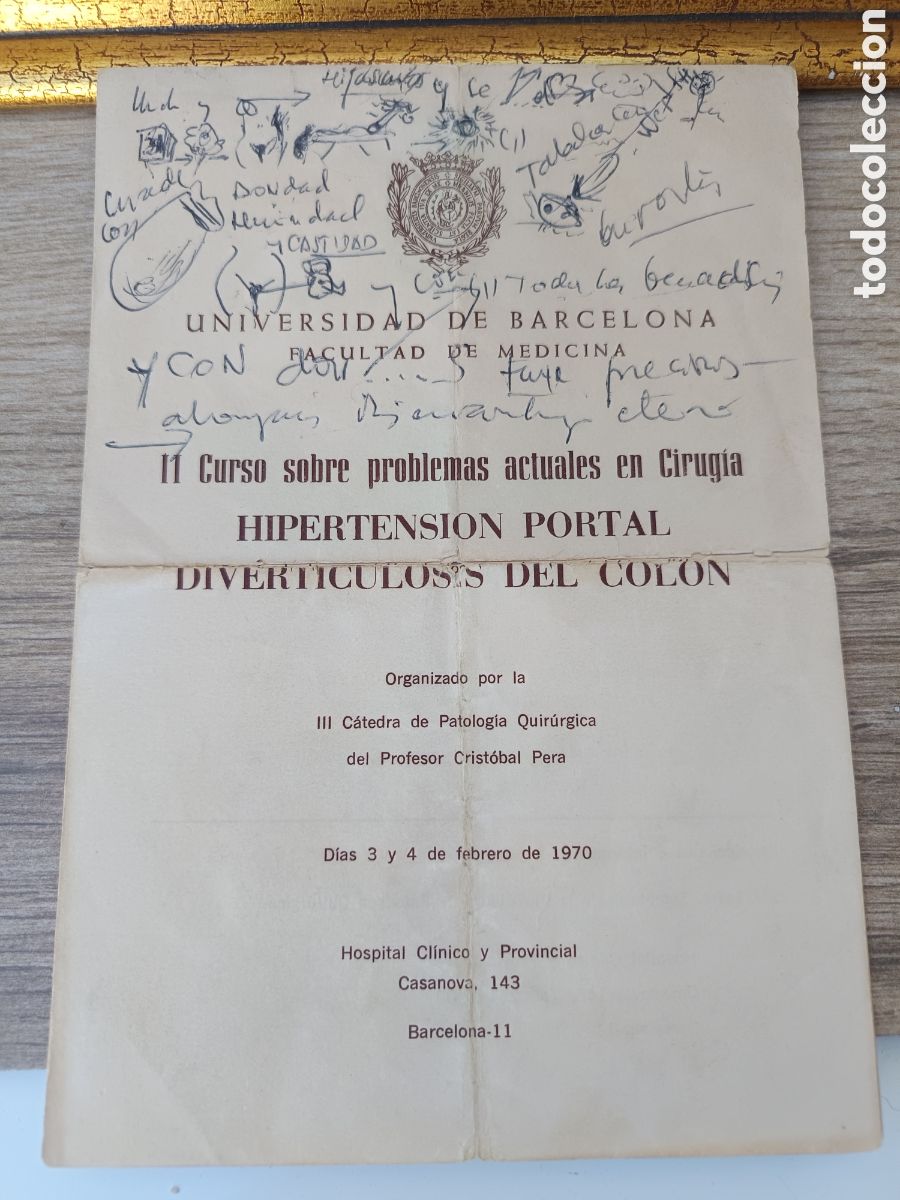 Otros art&iacute;culos de coleccionismo en papel: Programa Hipertensi&oacute;n II CURSO PROBLEMAS ACTUALES EN CIRUGIA