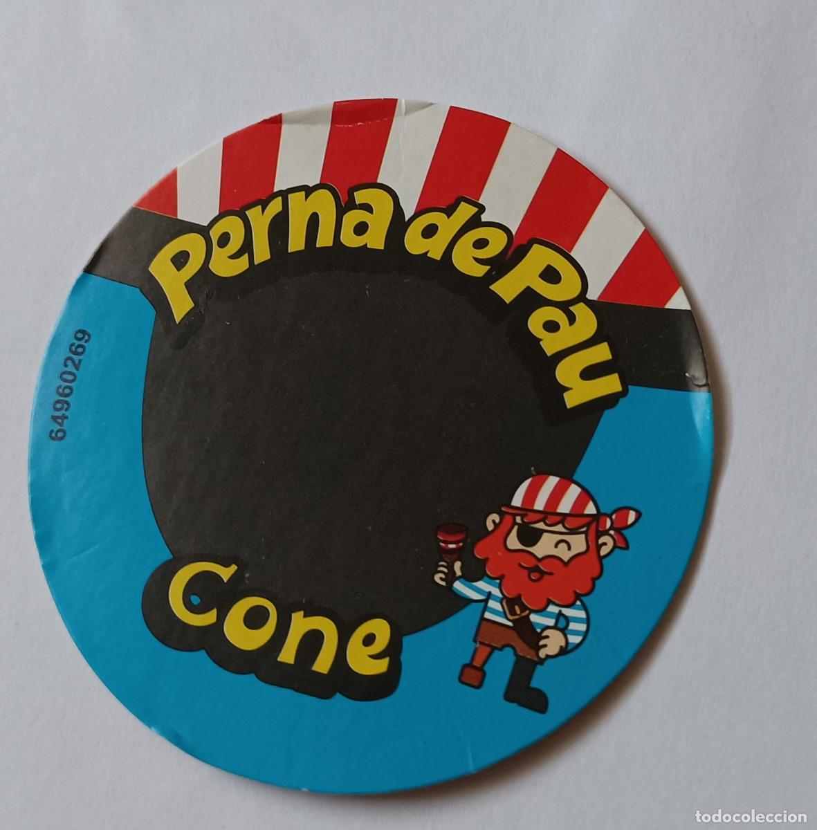 Otros art&iacute;culos de coleccionismo en papel: tapa de helado gelados ola helado carton mascota