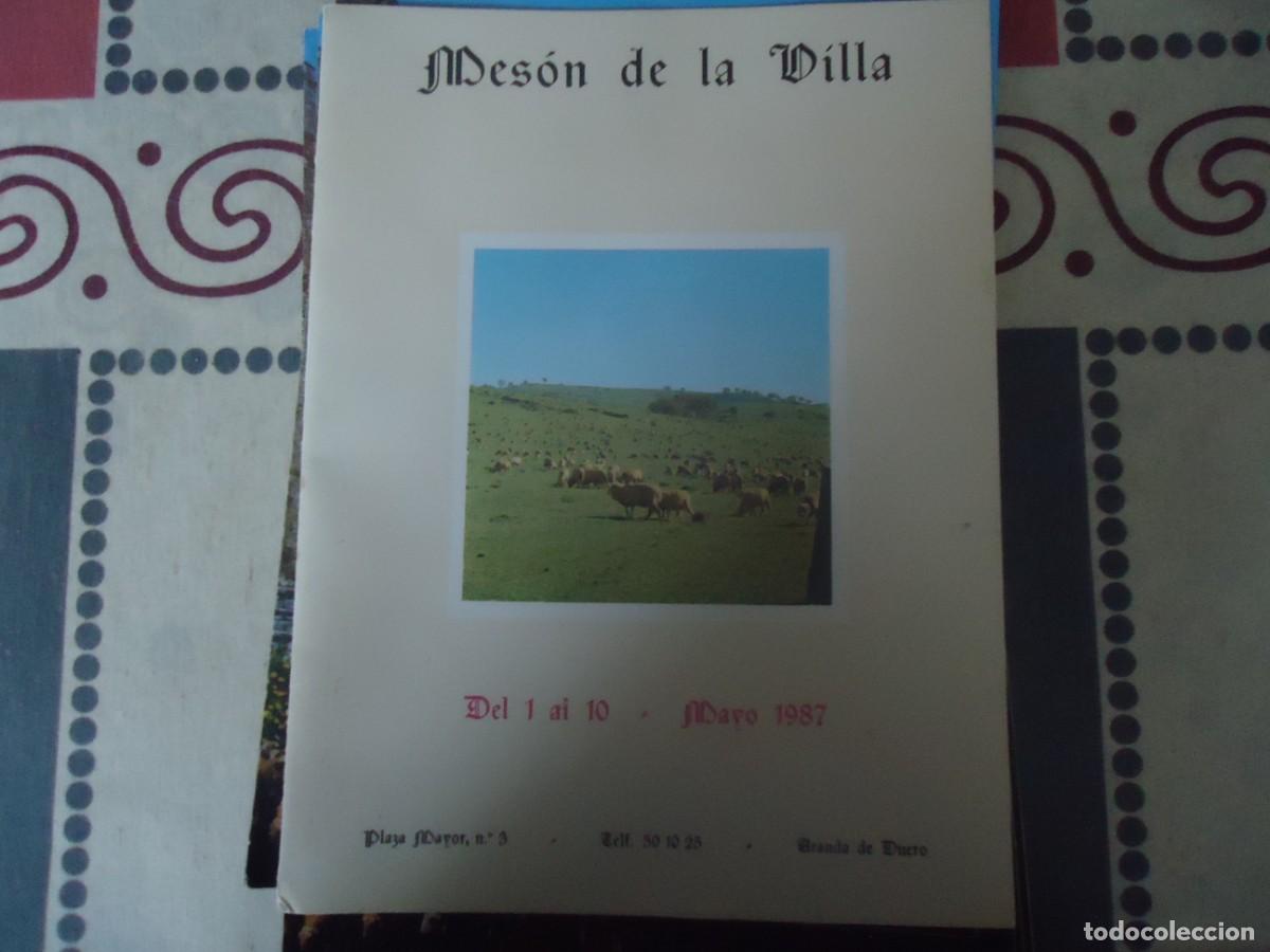 Outros artigos de papel: X JORNADAS GASTRONOMICAS DEL MESON DE LA VILLA