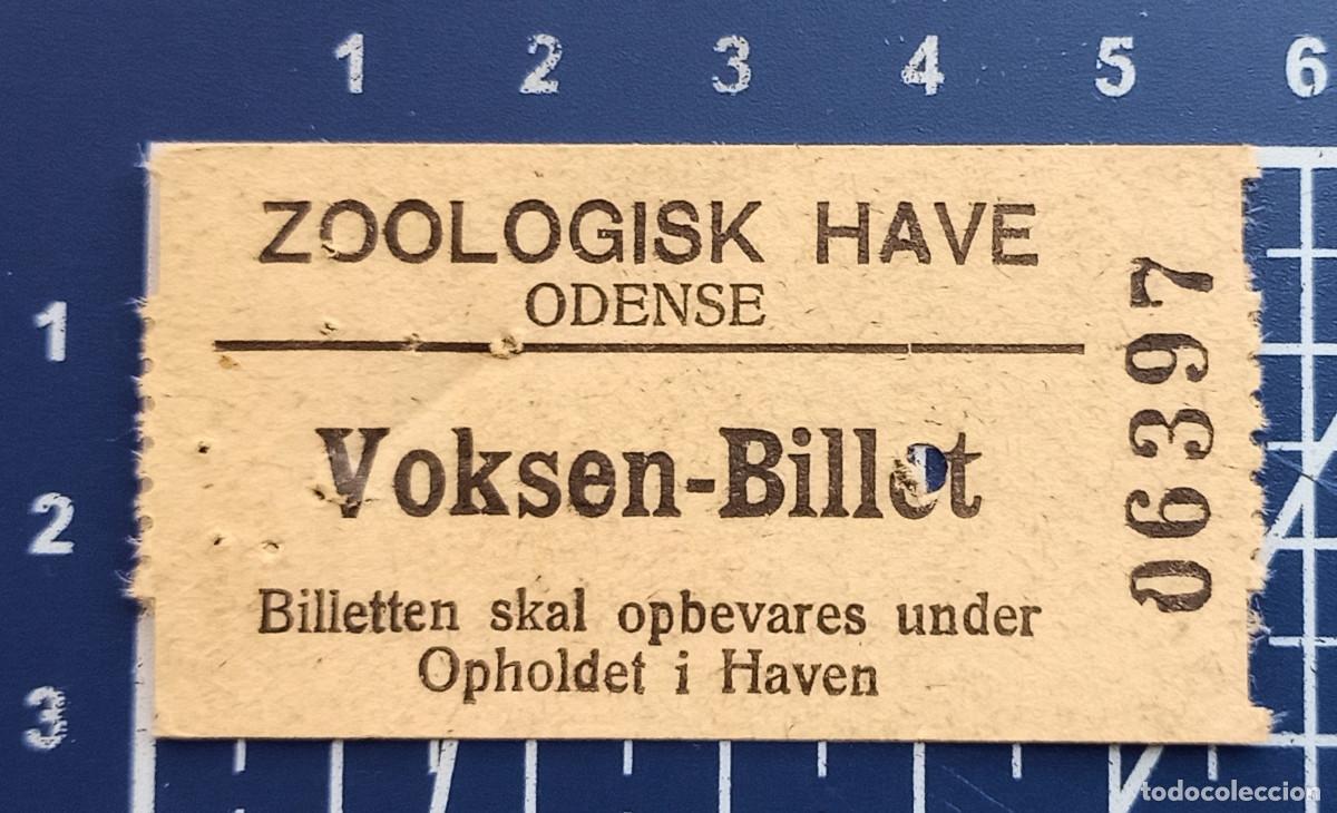 Paper Collecting Others: ENTRADA/TIQUET - ZOOLOGISK HAVE - ODENSE