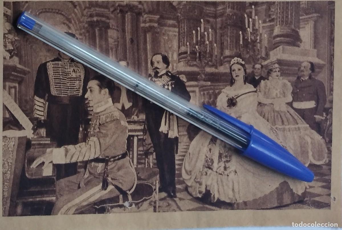 Otros art&iacute;culos de coleccionismo en papel: LA BELLA BURLADA ESCENA ZARZUELA REPRESENTADA EN BARCELONA RECORTE DE PRENSA A&Ntilde;O 1935