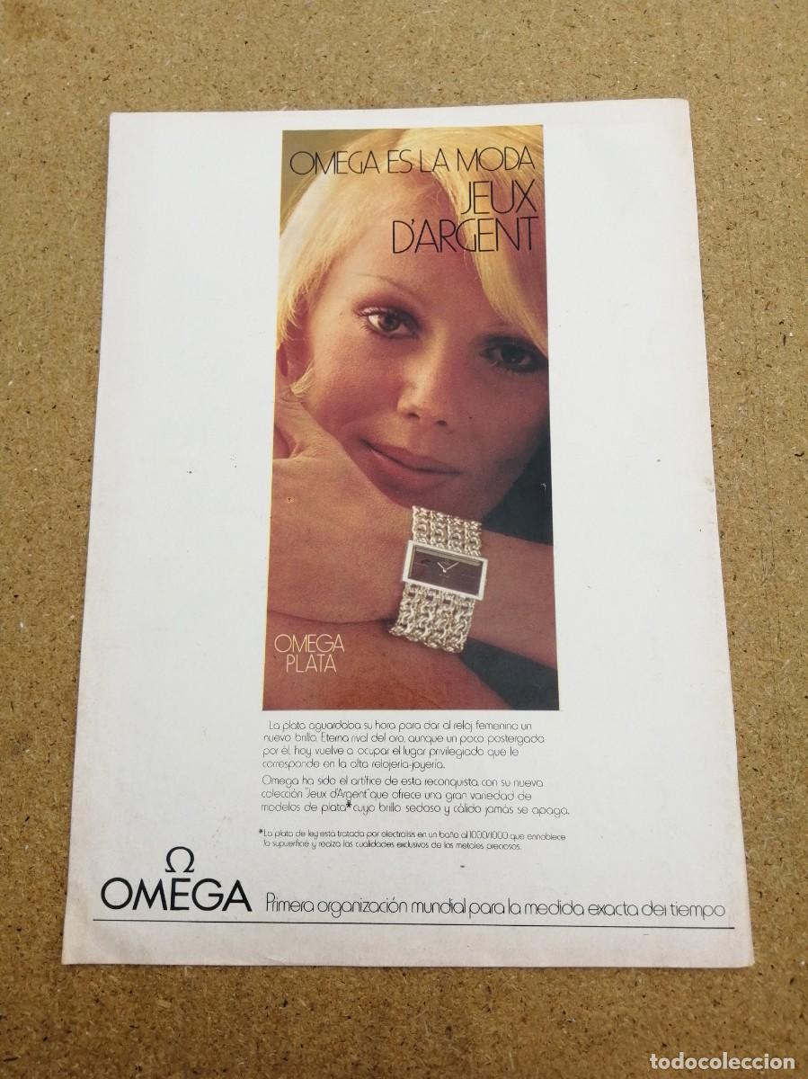 Otros art&iacute;culos de coleccionismo en papel: ANUNCIO. RELOJES OMEGA