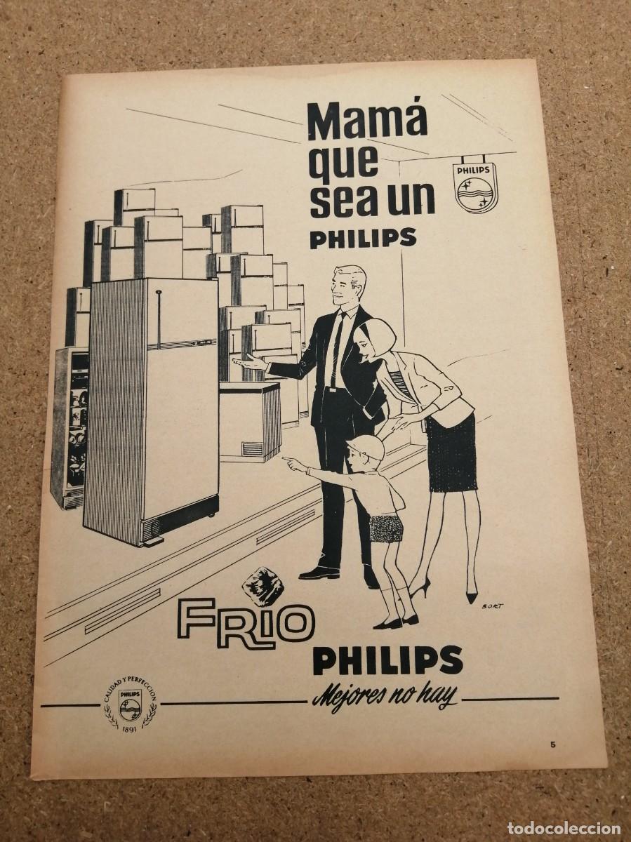 Otros art&iacute;culos de coleccionismo en papel: ANUNCIO. FRIO PHILIPS