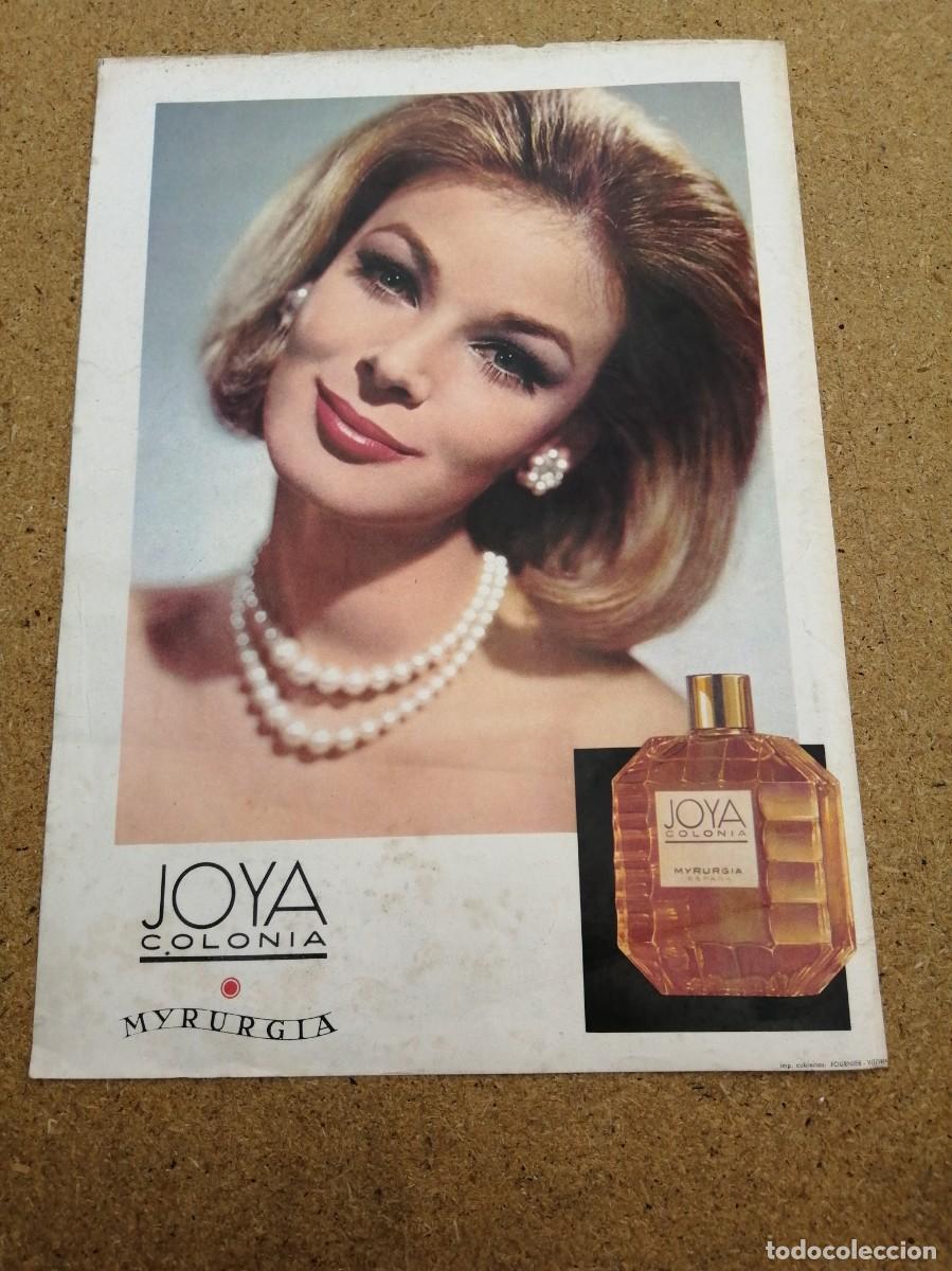 Otros art&iacute;culos de coleccionismo en papel: ANUNCIO. COLONIA JOYA, DE MYRURGIA