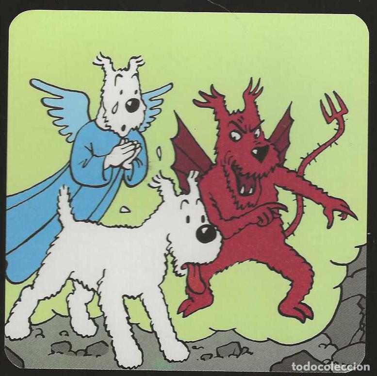 Otros art&iacute;culos de coleccionismo en papel: POSAVASOS -- TINTIN -- VER FOTO