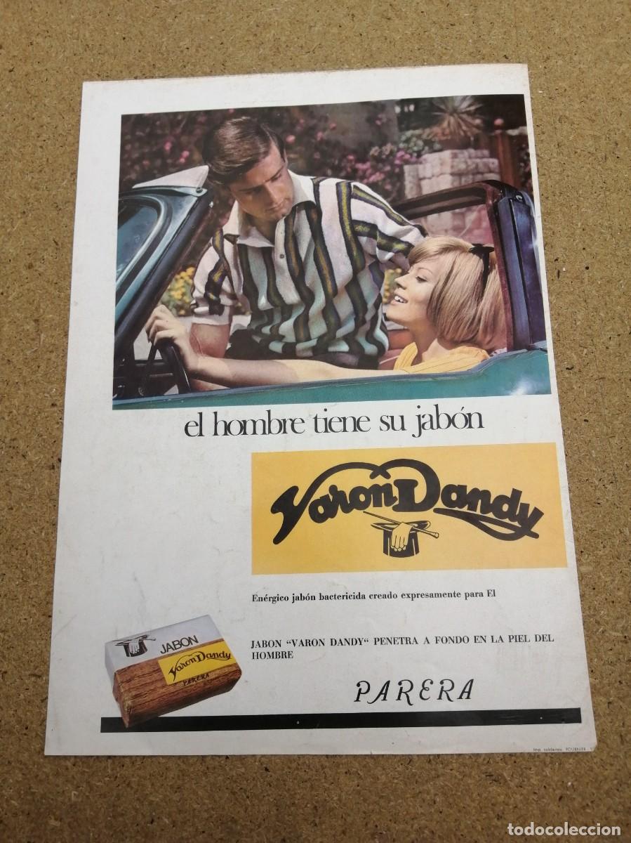 Otros art&iacute;culos de coleccionismo en papel: ANUNCIO. JABON VARON DANDY - Foto 1