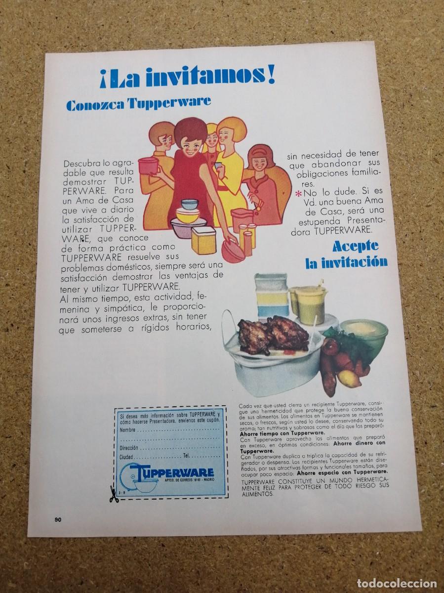 Otros art&iacute;culos de coleccionismo en papel: ANUNCIO. CONOZCA TUPPERWARE