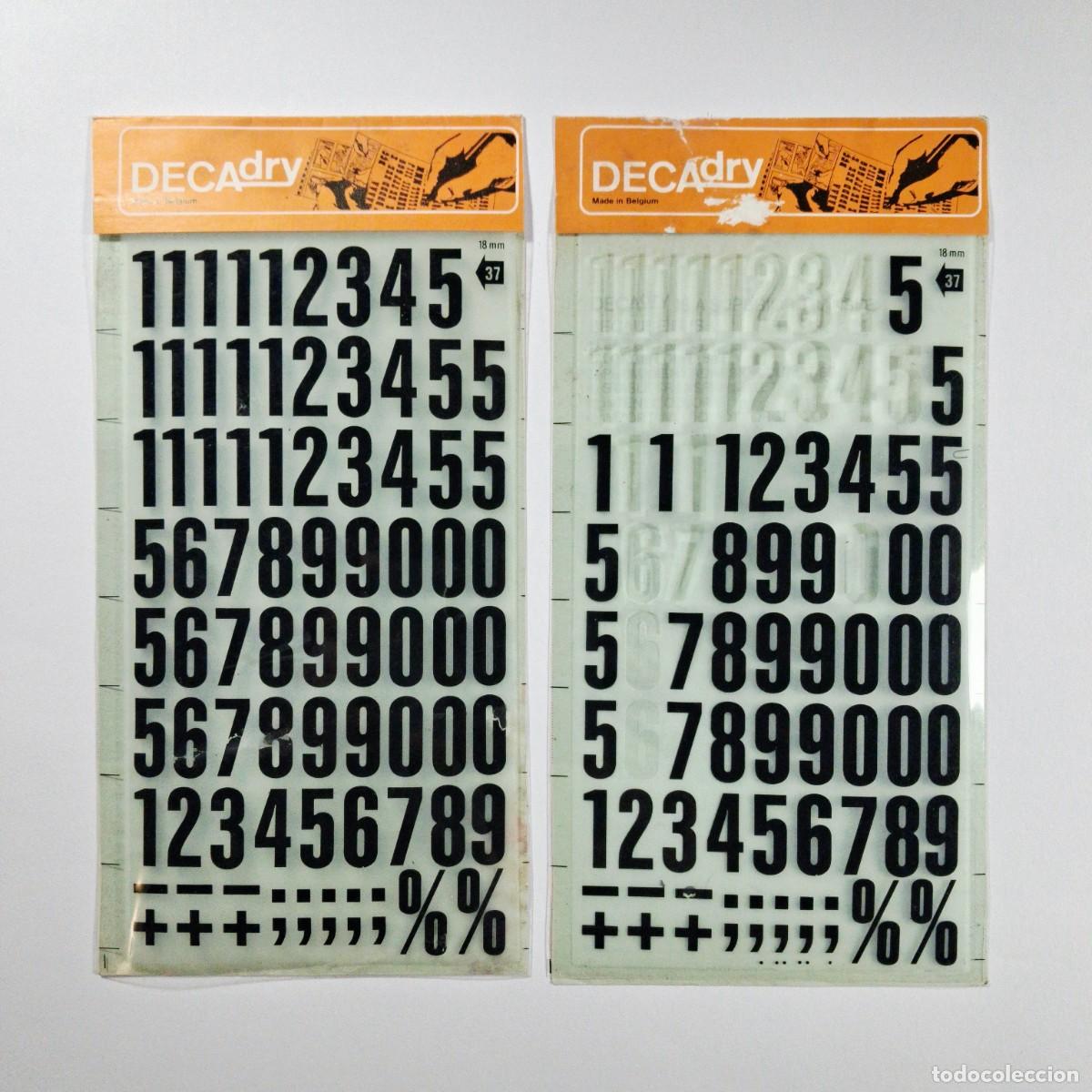 Otros art&iacute;culos de coleccionismo en papel: 2 DECAdry letter-press