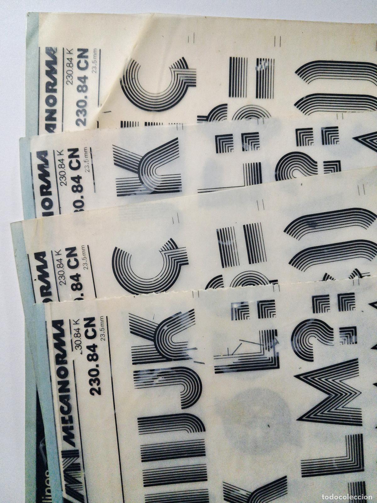 Collectionnisme Papier divers: 4 MECANORMA - Akilines letter-press