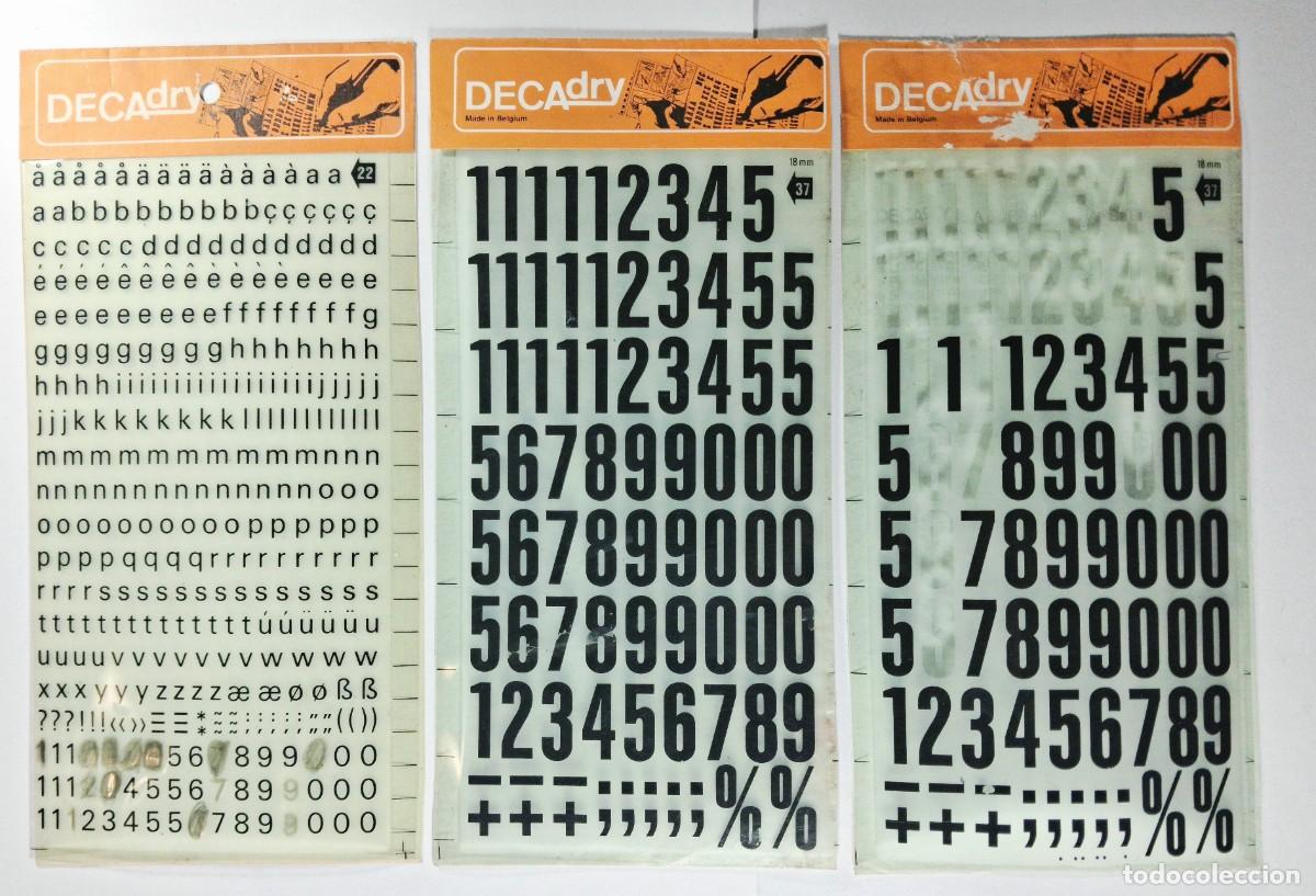 Otros art&iacute;culos de coleccionismo en papel: 3 letter-press DECAdry - Foto 2