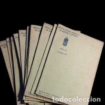 Outros artigos de papel: L&Aacute;MINAS DE ARTES Y OFICIOS - CARPINTER&Iacute;A Y EBANISTERIA - 1920 - DISE&Ntilde;O