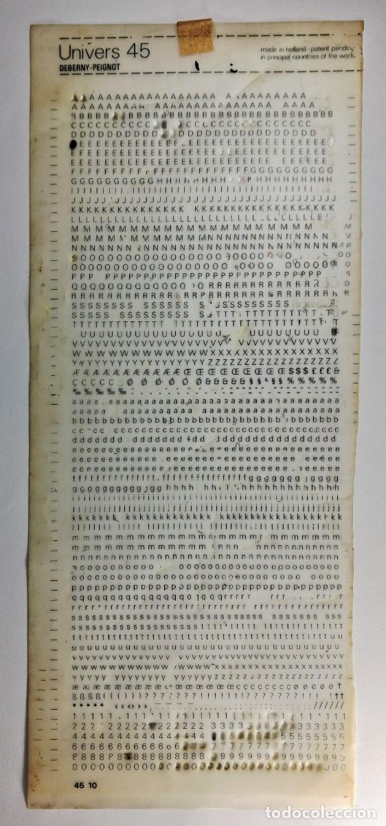 Otros art&iacute;culos de coleccionismo en papel: DEBERNY-PEIGNOT letter-press - Foto 2