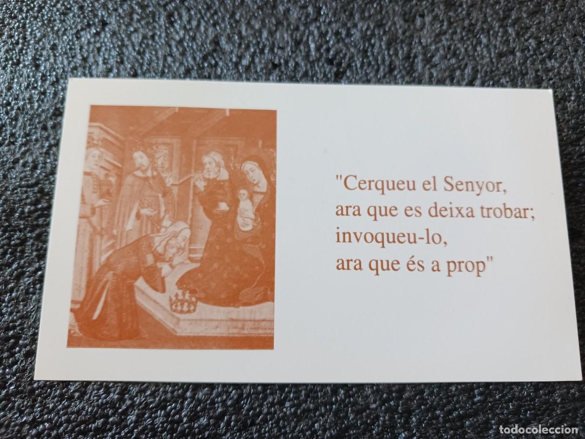 Otros art&iacute;culos de coleccionismo en papel: felicitacion navide&ntilde;a de la comunidad cristiana de vilafranca del penedes, 1994