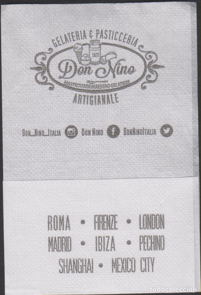 Otros art&iacute;culos de coleccionismo en papel: servilleta papel DON NINO Roma Italia SOY.YO