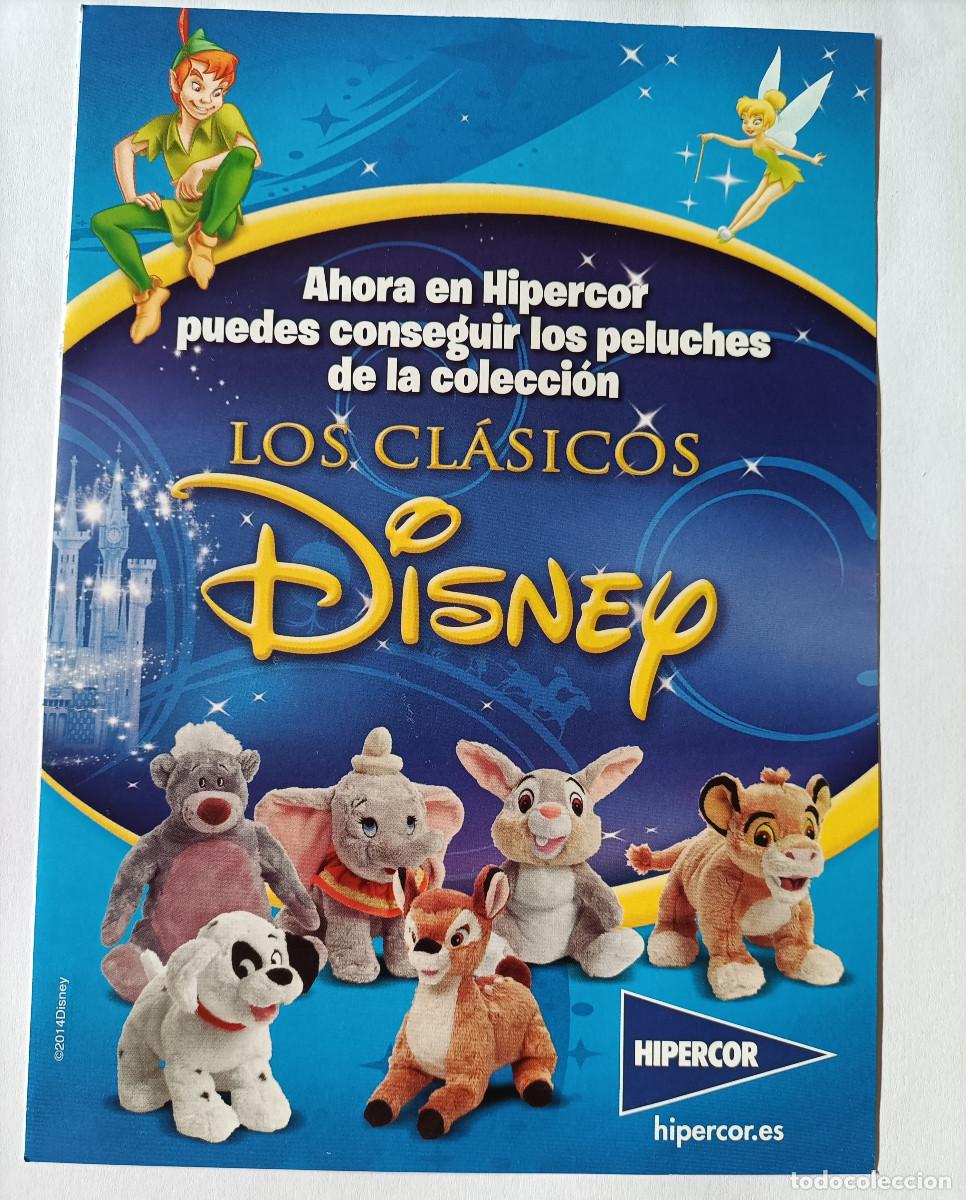 Otros art&iacute;culos de coleccionismo en papel: folleto hipercor disney promocion cartas y peluches promocional puntos publicitario diptico dumbo