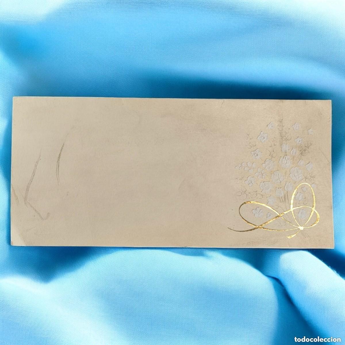 Collectionnisme Papier divers: A&ntilde;o 1978 - Antigua Invitaci&oacute;n de Boda