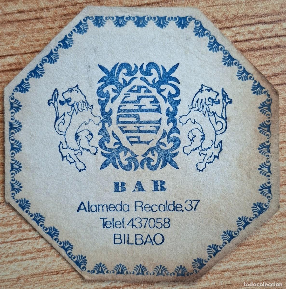 Otros art&iacute;culos de coleccionismo en papel: Posavasos Bar Pepes's - Bilbao (Vizcaya - Bizkaia)