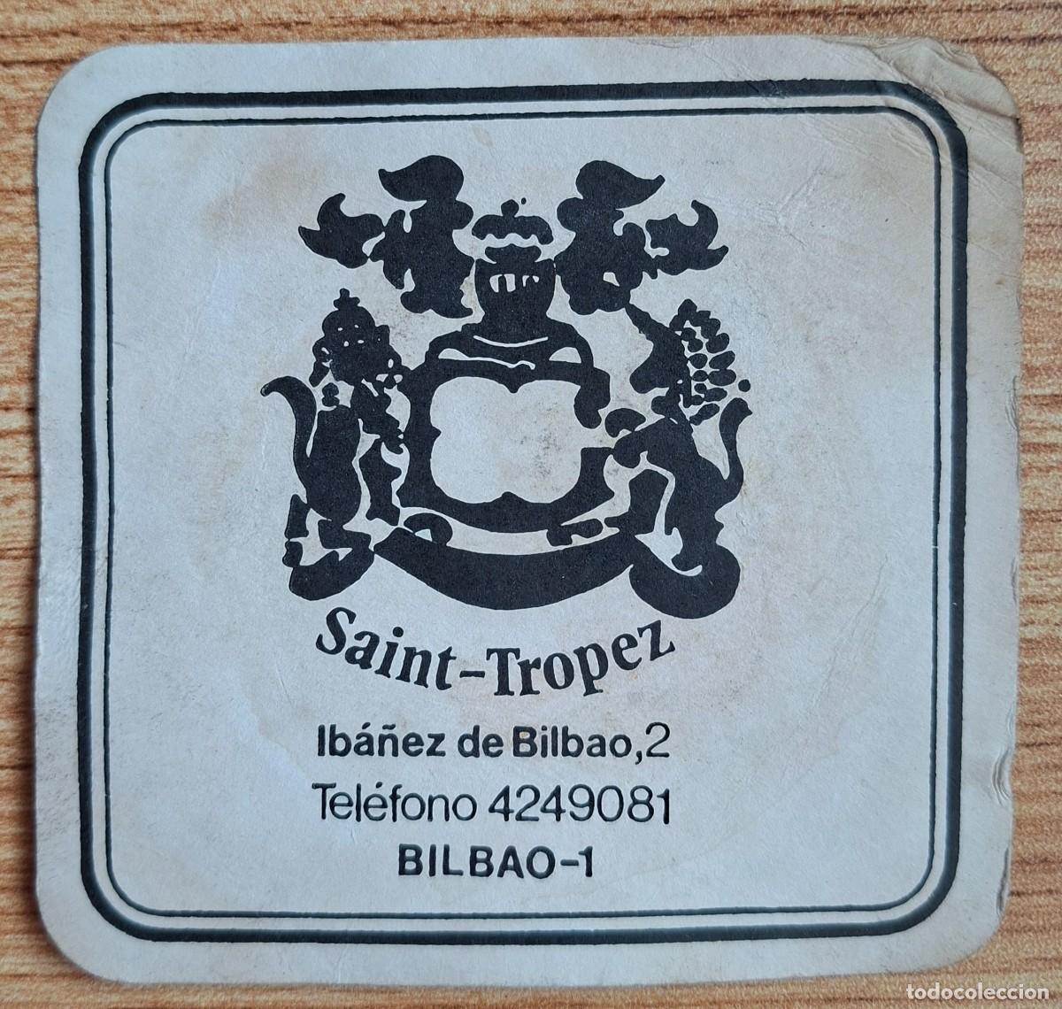 Altri oggetti di carta: Posavasos Saint Tropez - Bilbao (Vizcaya - Bizkaia)
