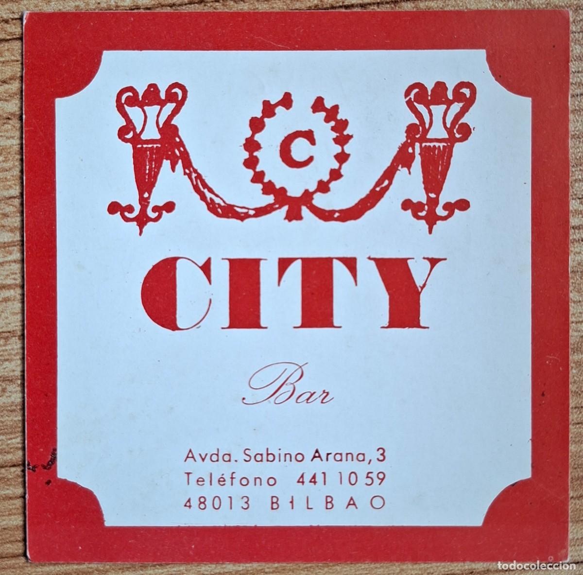 Altri oggetti di carta: Posavasos City Bar - Bilbao (Vizcaya - Bizkaia)