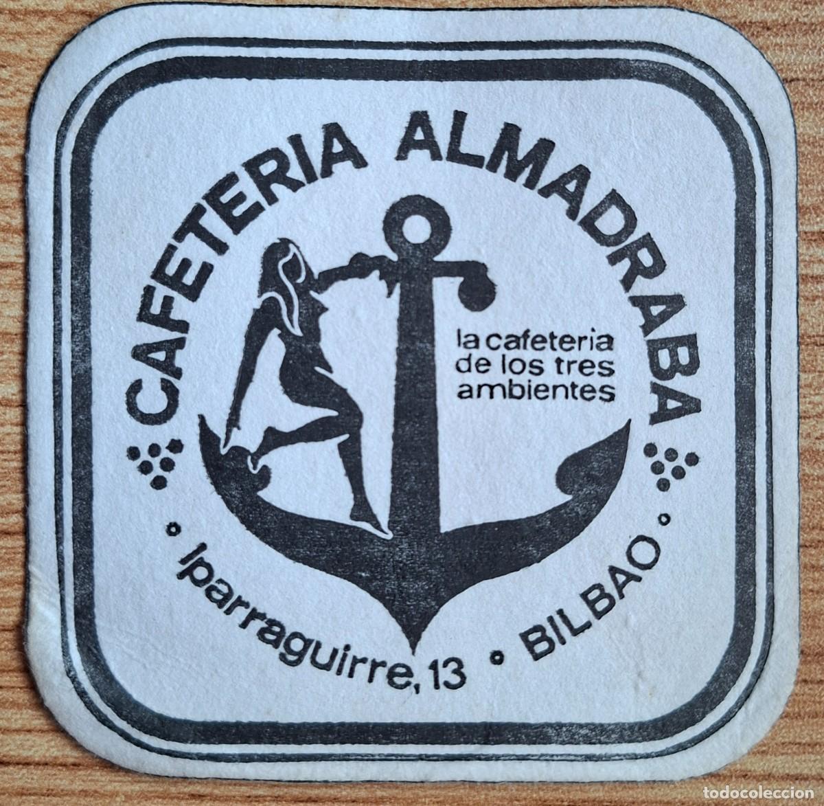 Altri oggetti di carta: Posavasos Cafeter&iacute;a Almadraba - Bilbao (Vizcaya - Bizkaia)