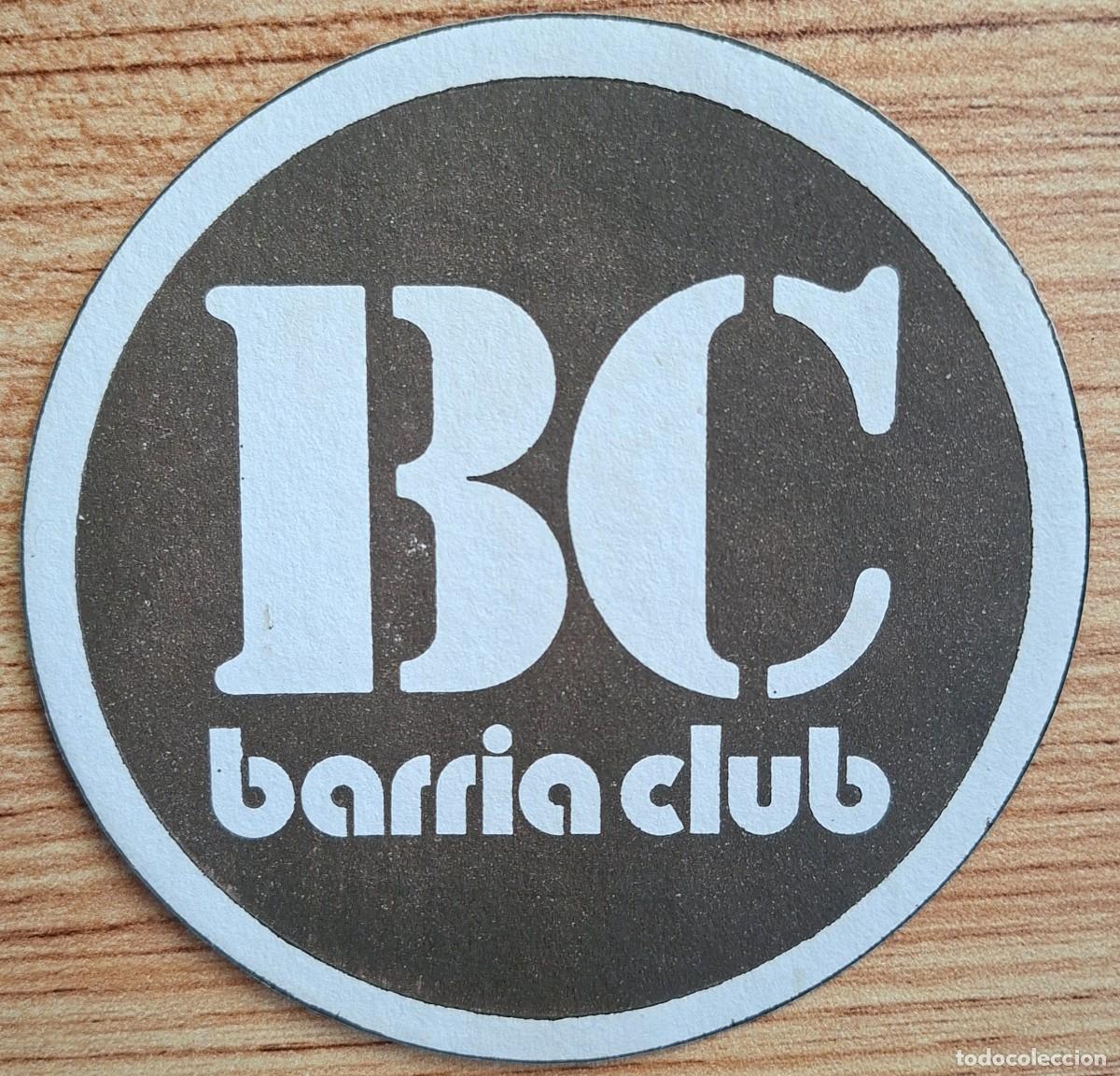 Otros art&iacute;culos de coleccionismo en papel: Posavasos Barria Club - Bilbao (Vizcaya - Bizkaia)