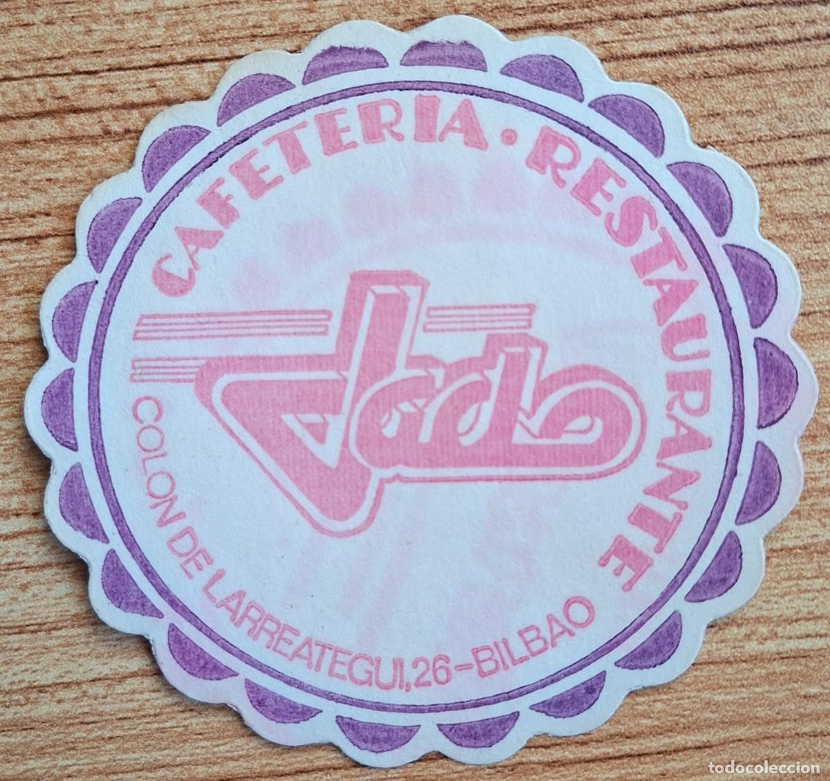 Otros art&iacute;culos de coleccionismo en papel: Posavasos Cafeter&iacute;a Restaurante Jad - Bilbao (Vizcaya - Bizkaia)