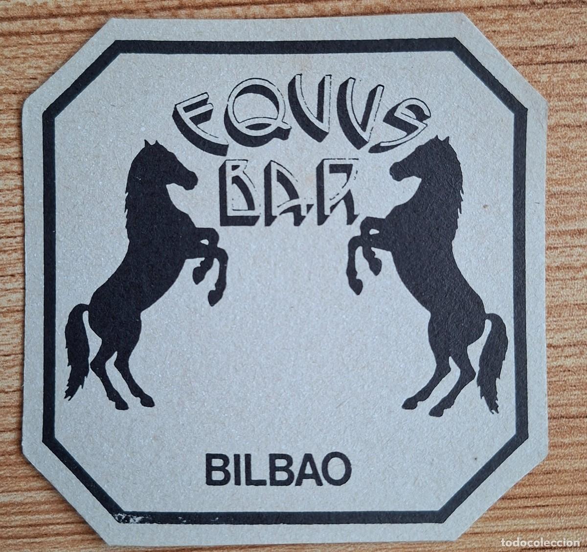 Otros art&iacute;culos de coleccionismo en papel: Posavasos Equus Bar - Bilbao (Vizcaya - Bizkaia)