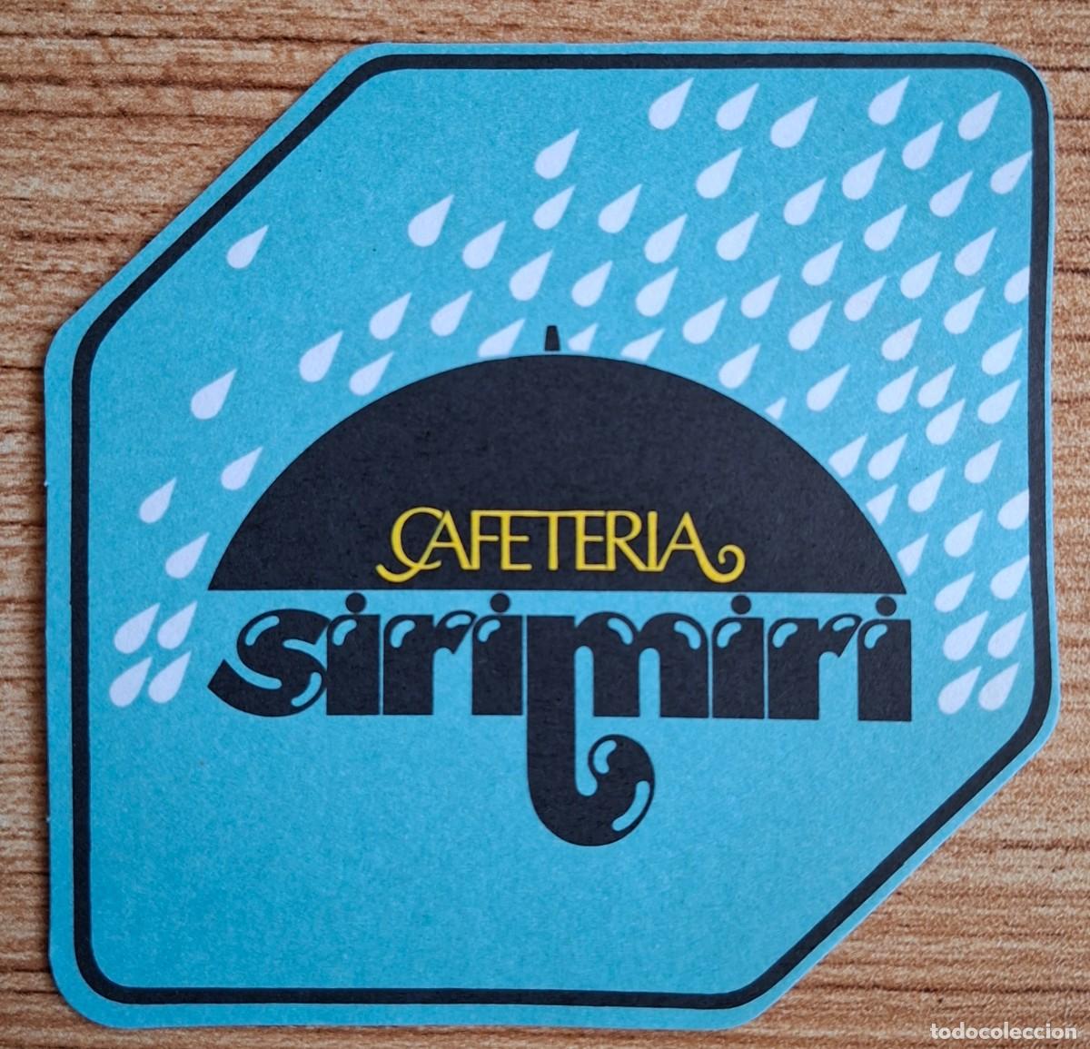 Otros art&iacute;culos de coleccionismo en papel: Posavasos Cafeter&iacute;a Sirimiri - Bilbao (Vizcaya - Bizkaia)