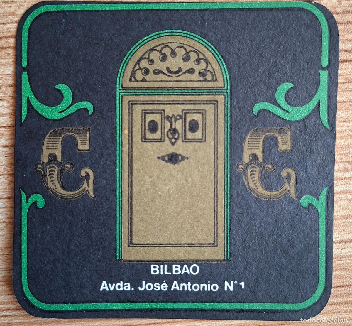 Otros art&iacute;culos de coleccionismo en papel: Posavasos CC - Bilbao (Vizcaya - Bizkaia)