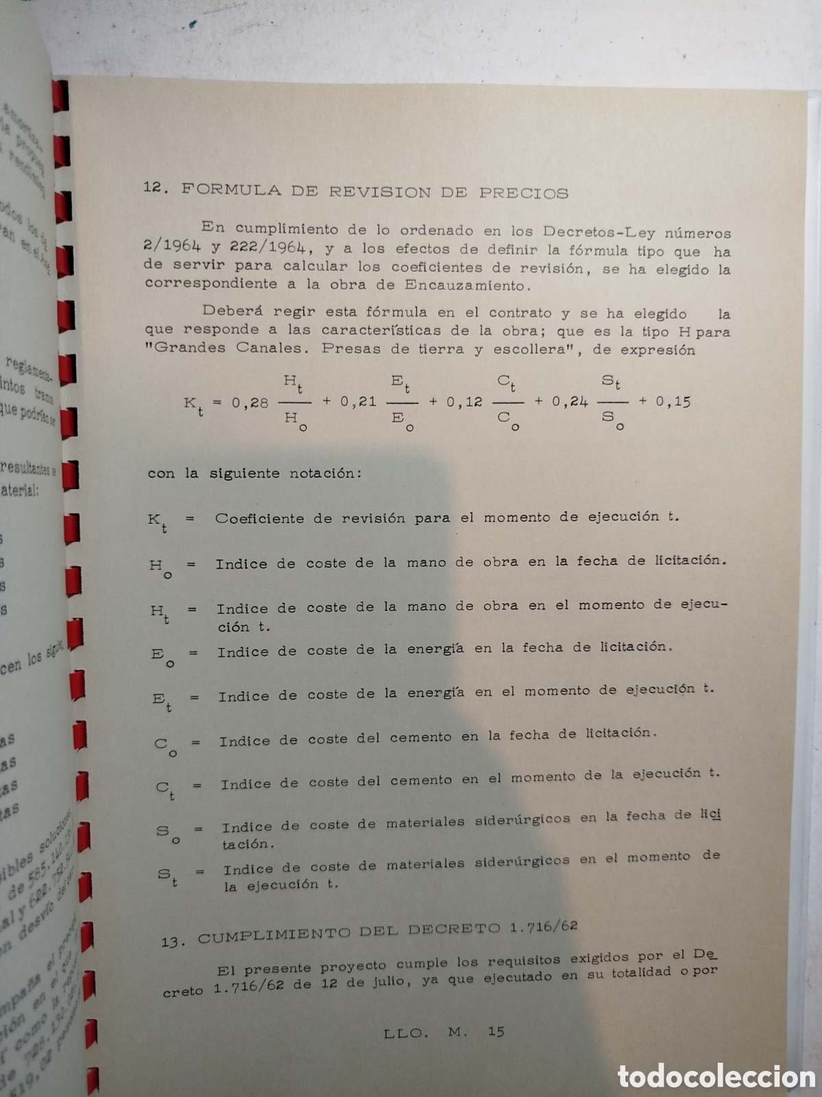 Otros art&iacute;culos de coleccionismo en papel: Libro sobre proyecto r&iacute;o Llobregat - Foto 3
