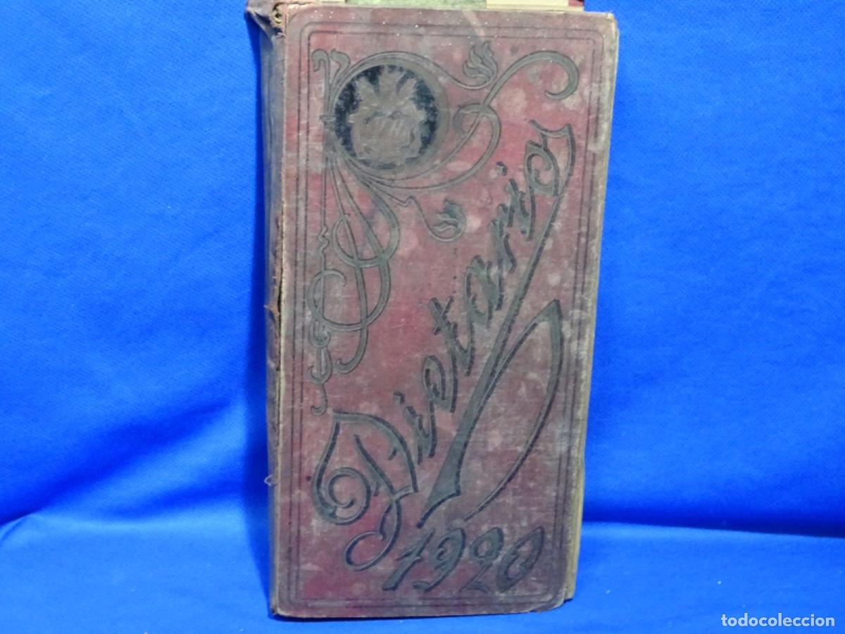 Collectionnisme Papier divers: DIETARIO COMERCIAL 1920. CON ANOTACIONES DE LA ACTIVIDAD.