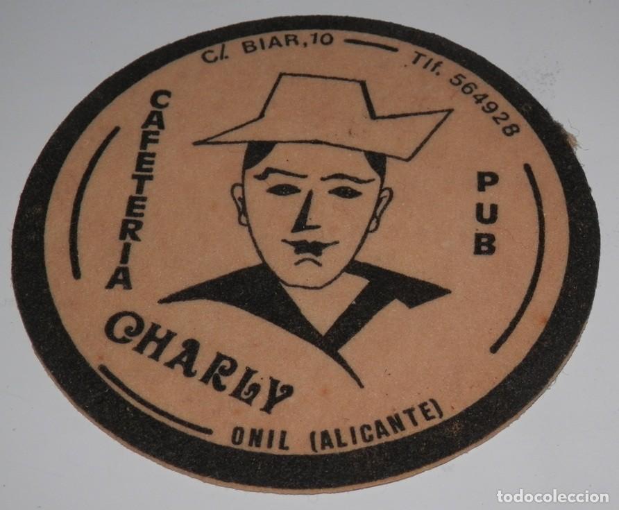 Altri oggetti di carta: POSAVASOS VINTAGE DE LA CAFETERIA PUB CHARLY