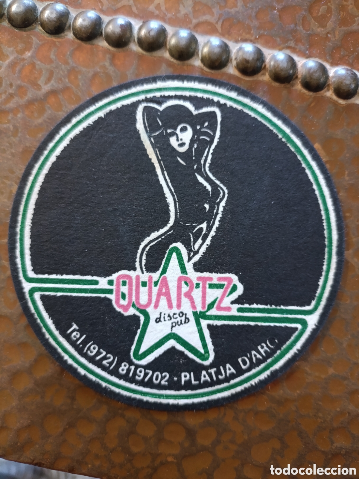 Otros art&iacute;culos de coleccionismo en papel: QUARTZ DISCO PUB [ POSAVASOS A&Ntilde;OS 70 ]