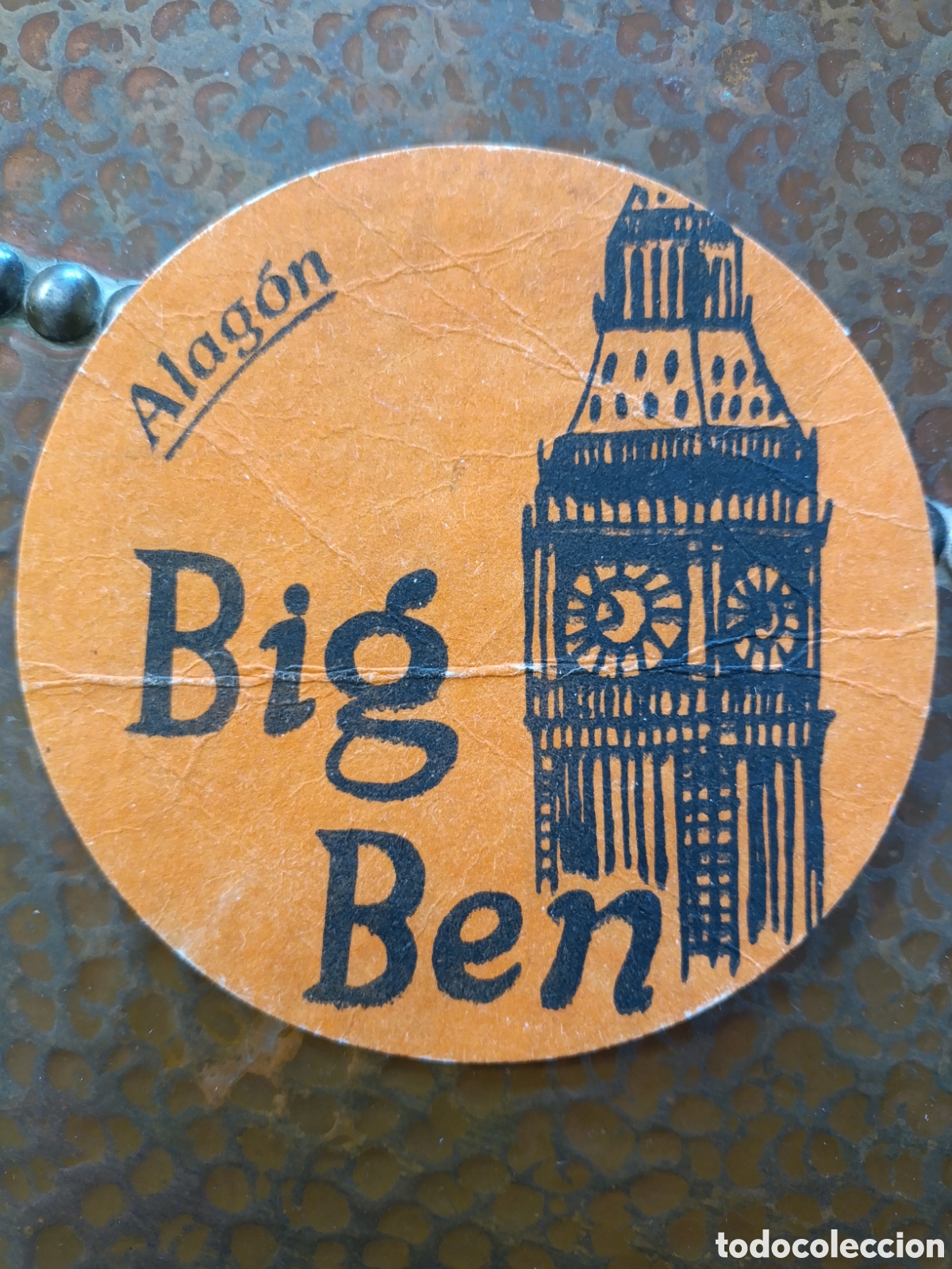 Otros art&iacute;culos de coleccionismo en papel: ALAG&Oacute;N BIG BEN [ POSAVASOS A&Ntilde;OS 70 ]