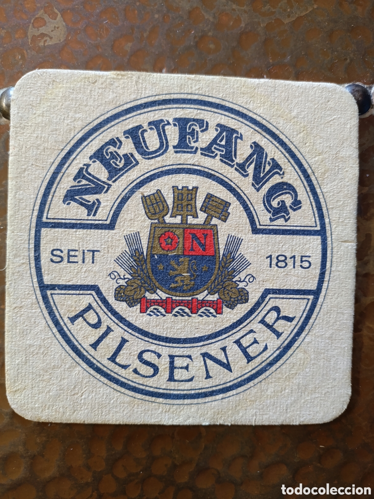 Otros art&iacute;culos de coleccionismo en papel: NEUFANG PILSENER SEIT 1815 [ POSAVASOS A&Ntilde;OS 70 ]