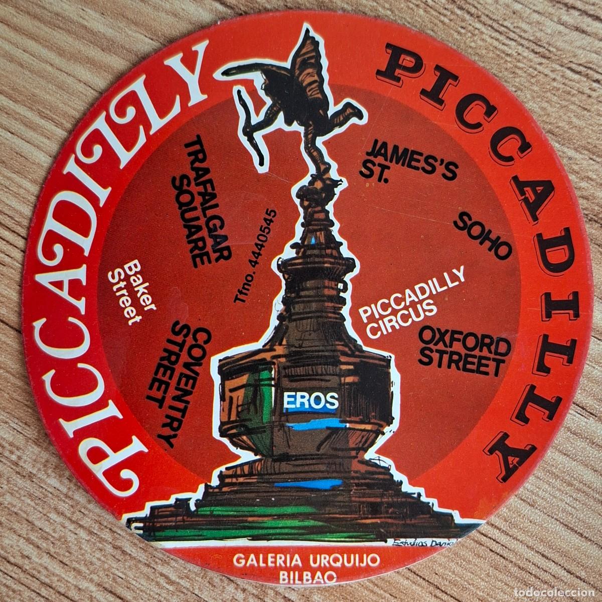 Collectionnisme Papier divers: Posavasos Piccadilly - Bilbao (Vizcaya - Bizkaia)