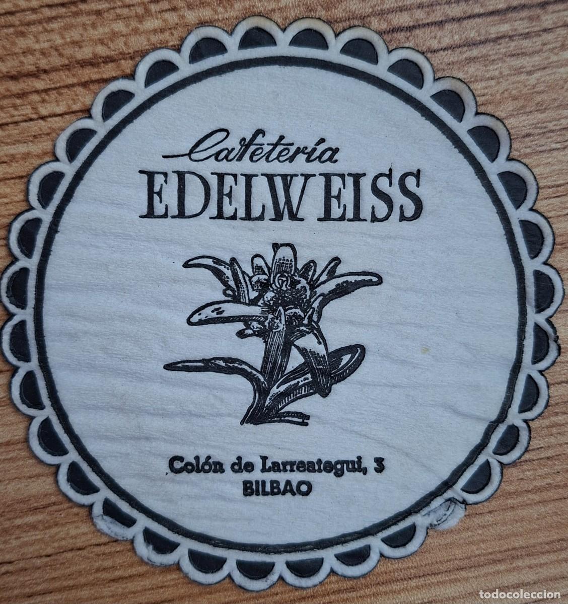 Paper Collecting Others: Posavasos Cafeter&iacute;a Edelweiss - Bilbao (Vizcaya - Bizkaia)