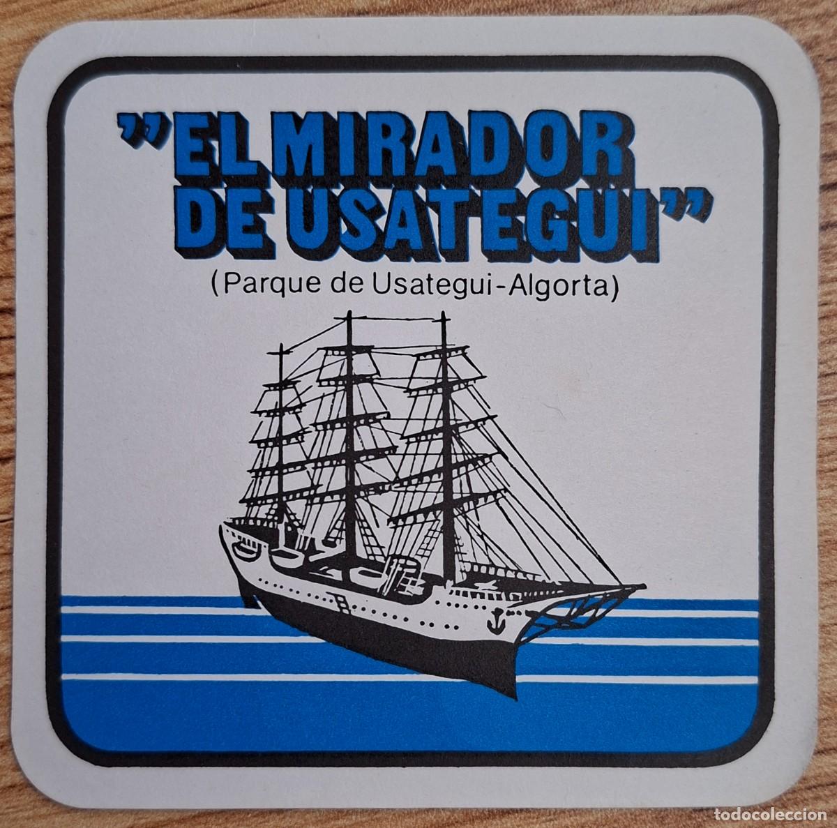 Collectionnisme Papier divers: Posavasos El Mirador De Usategui - Parque Usategi - Algorta - Getxo (Vizcaya - Bizkaia)