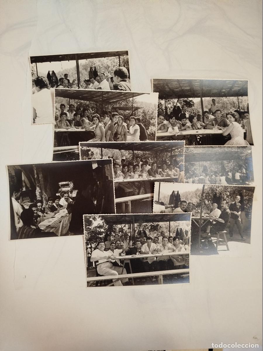 Otros art&iacute;culos de coleccionismo en papel: Reportaje lote fotos picnic campo