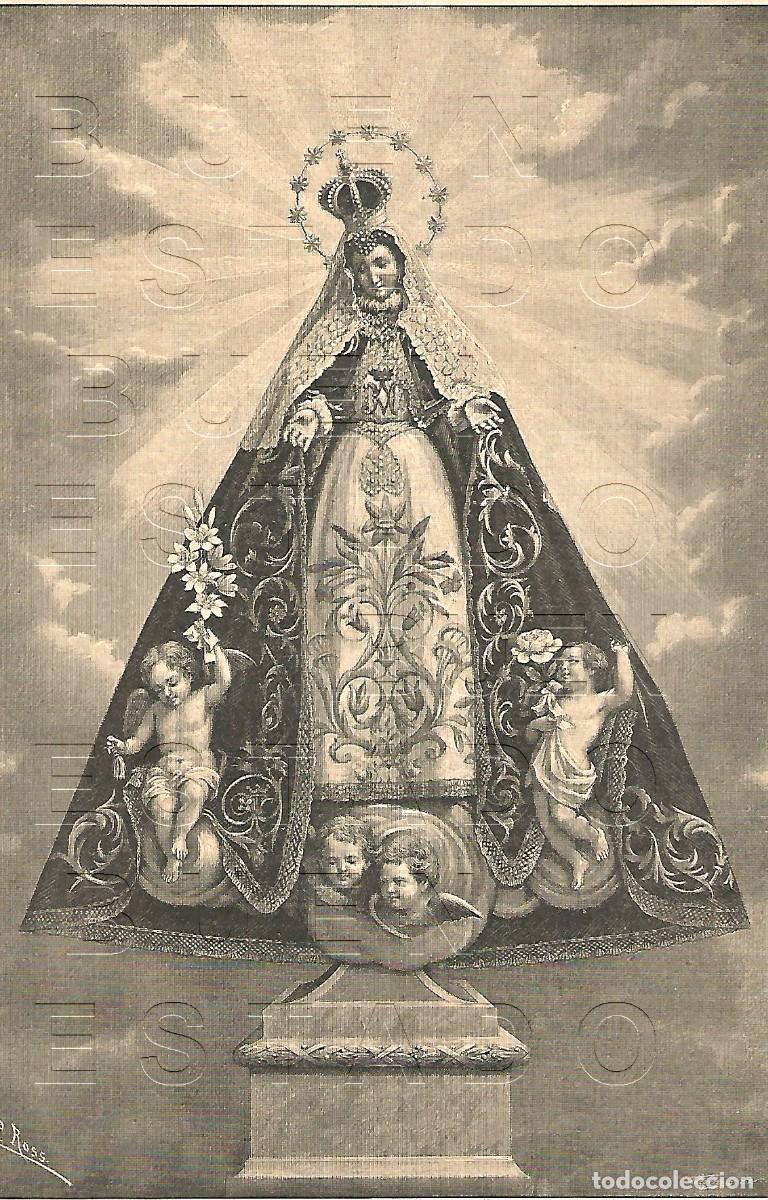 Otros art&iacute;culos de coleccionismo en papel: BARCELONA GRACIA VIRGEN DEL AMOR HERMOSO 1899 CLIPPING ANTIGUO 22X15 M58