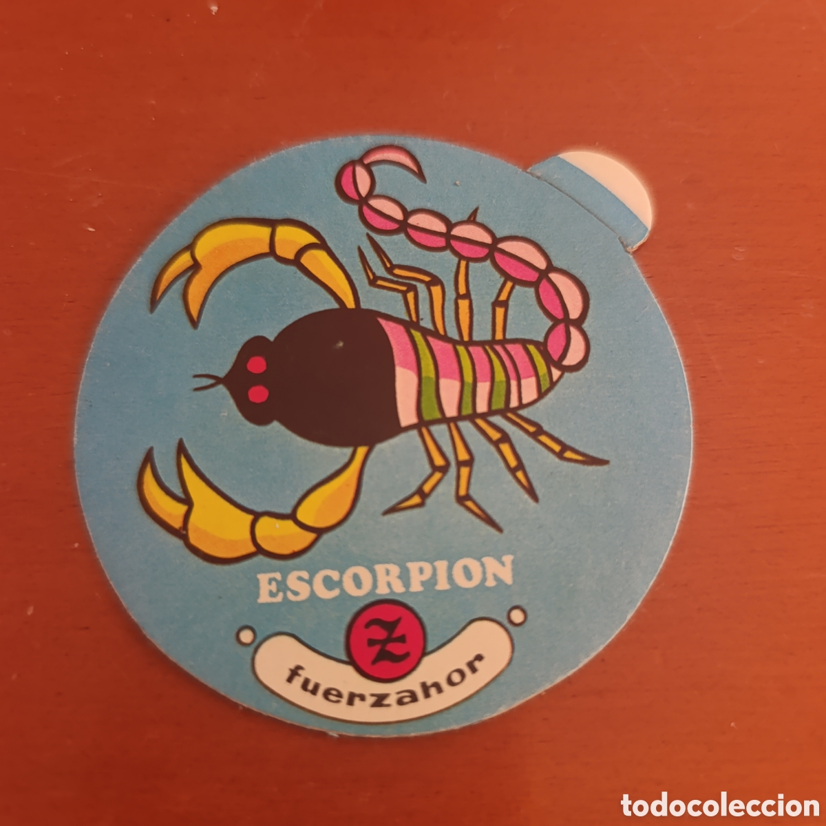 Otros art&iacute;culos de coleccionismo en papel: Fuerzahor,Pegatina horoscopo Escorpion
