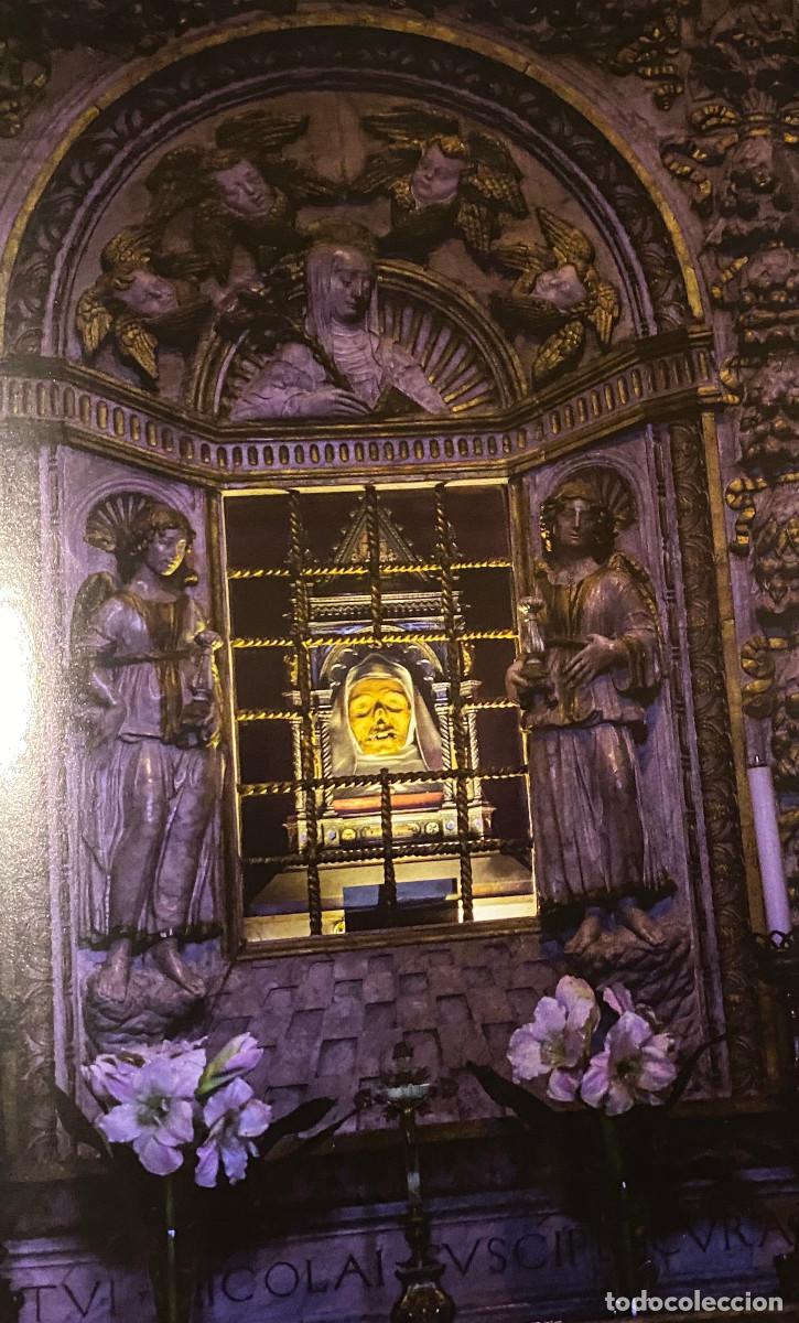 Otros art&iacute;culos de coleccionismo en papel: Fotograf&iacute;a art&iacute;stica. Reliquia: cabeza momificada de Santa Catalina. Tama&ntilde;o folio, enmarcable. Nueva