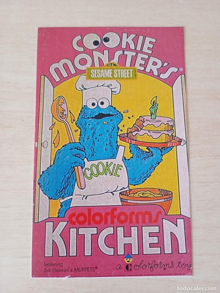 Otros art&iacute;culos de coleccionismo en papel: Flyer Cookie Monster's Muppets