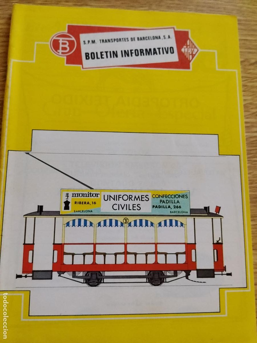 Sammelleidenschaft Andere Papierartikel: TRANSPORTES DE BARCELONA, S.A. Num. 124