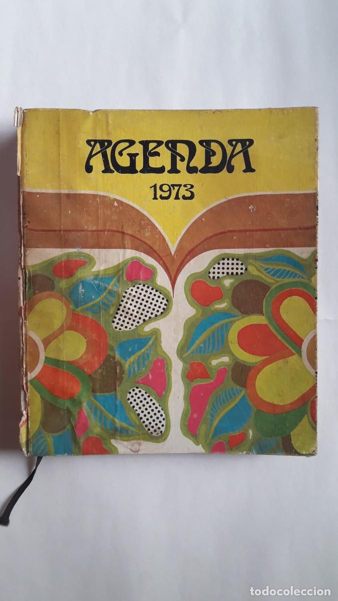 Paper Collecting Others: LIBRO AGENDA-DIETARIO-ALMANAQUE DE 1973. Secci&oacute;n Femenina del Movimiento.