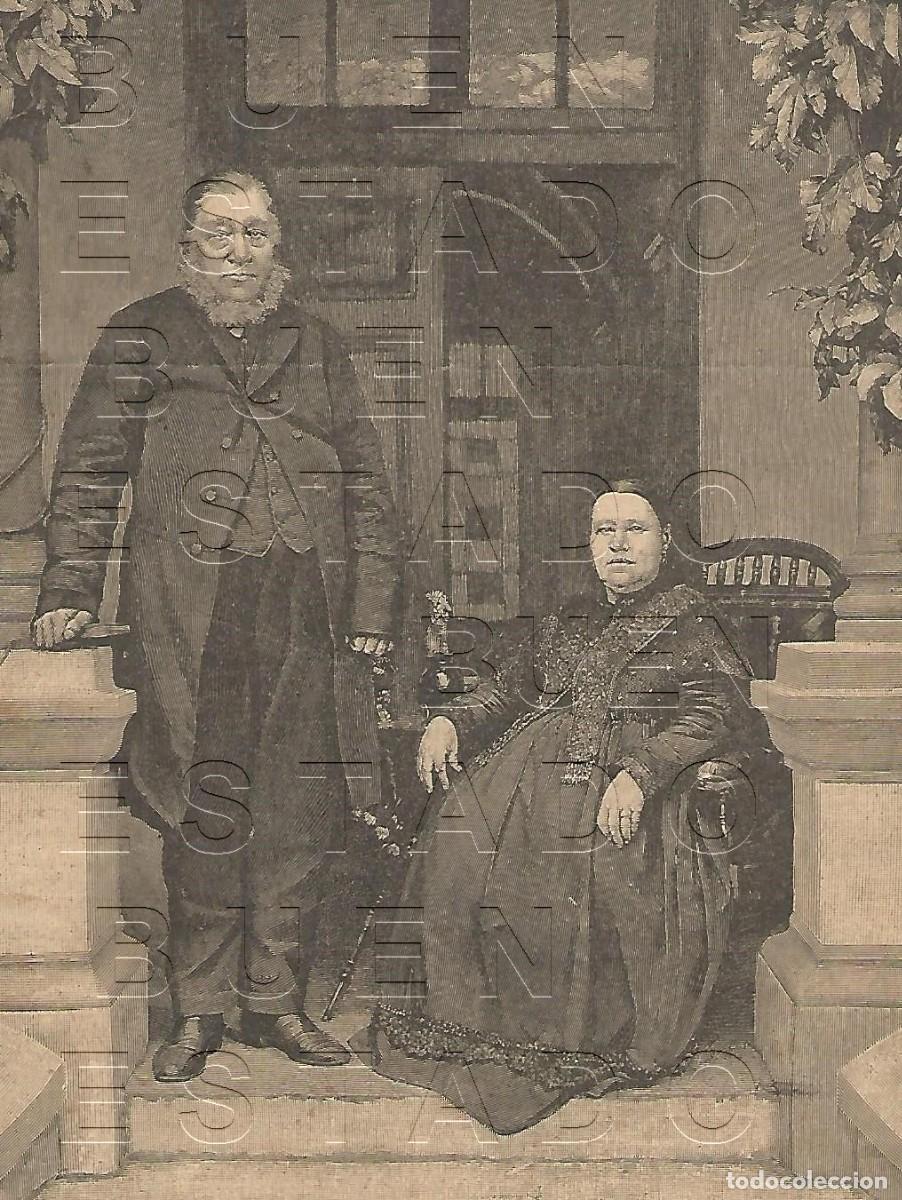 Otros art&iacute;culos de coleccionismo en papel: PAUL KRUGER PRESIDENTE DEL TRANSVAAL 17X13 1899 CLIPPING M58