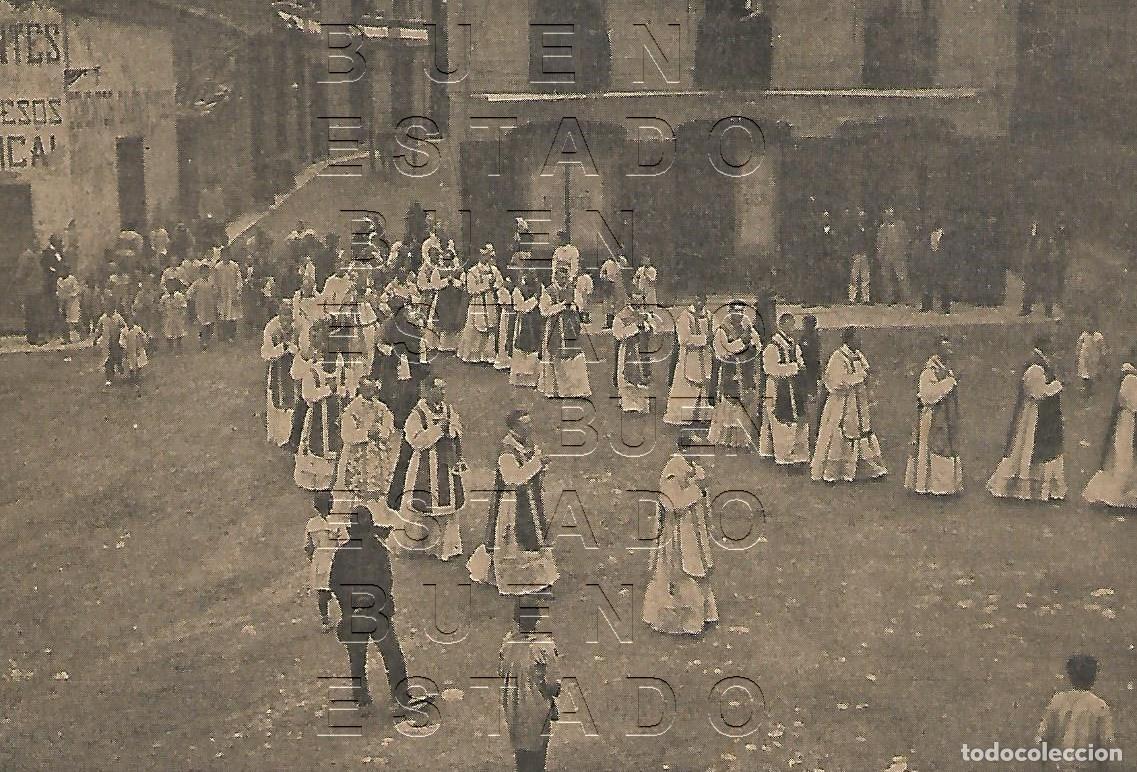 Otros art&iacute;culos de coleccionismo en papel: RIPOLL GERONA PROCESION DE SACERDOTES ORDENADOS 14X10 1899 CLIPPING M59