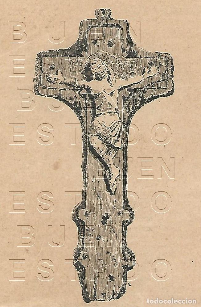 Otros art&iacute;culos de coleccionismo en papel: GUIPUZCOA AITZGORRI SANTO CRISTO DE 12X7 1899 CLIPPING M59