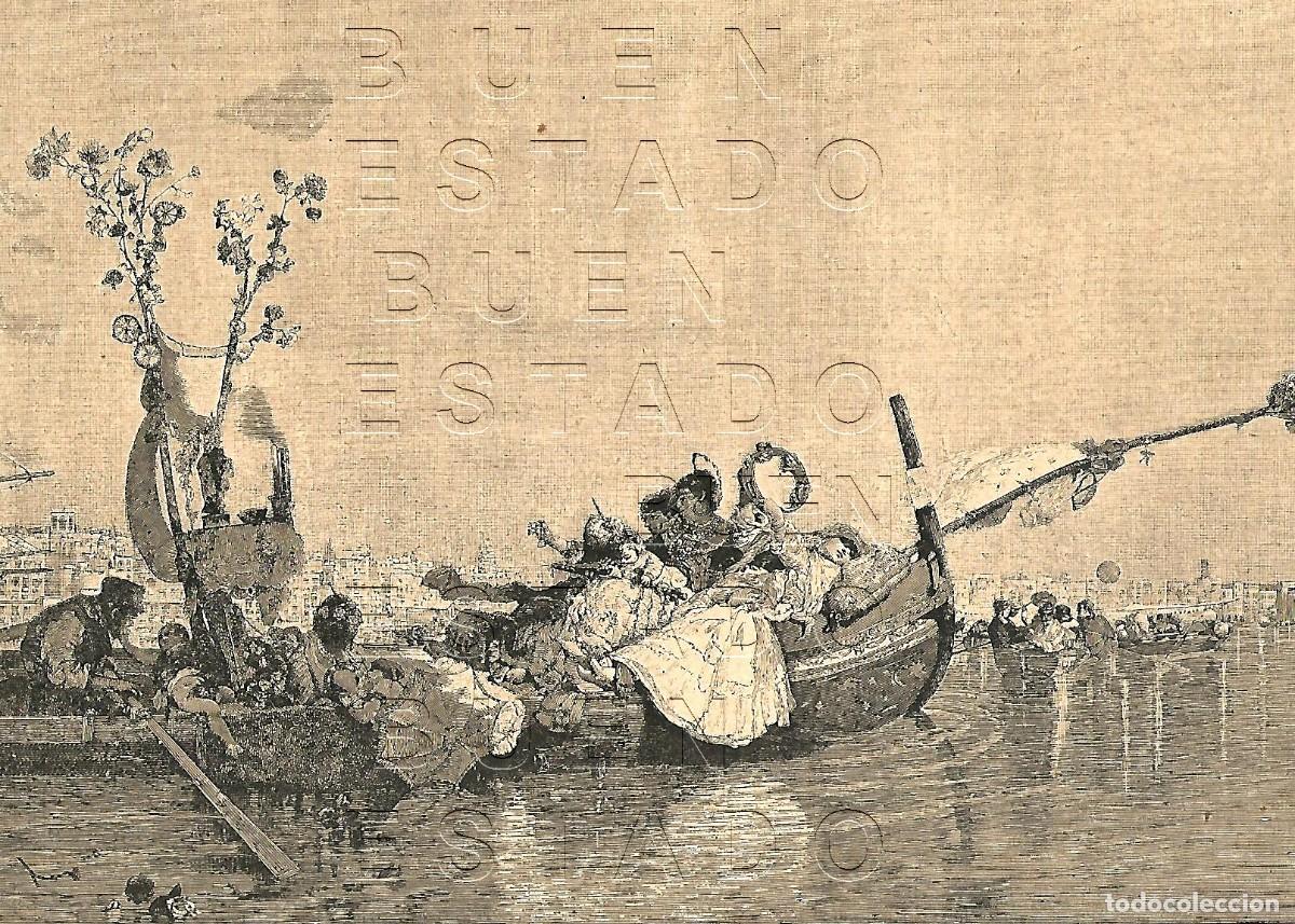 Otros art&iacute;culos de coleccionismo en papel: NAPOLES NAPOLI FIESTA DE LA VIRGEN DEL CARMEN 21X14 1899 CLIPPING M59